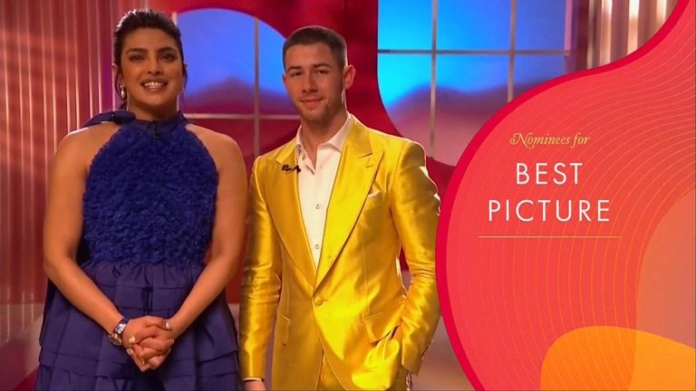 Nick Jonas and his wife actress Priyanka Chopra Jonas unveiled nominations in all 23 categories for the 93rd annual Academy Awards