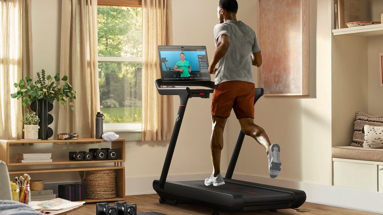 The Tread treadmill. Pic: Peloton