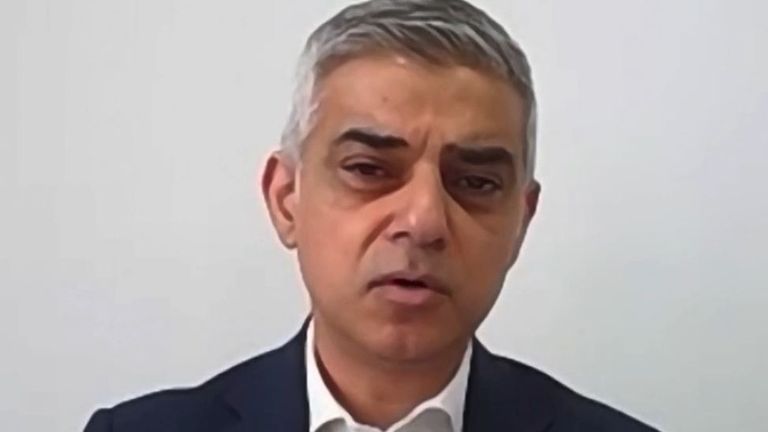 Sadiq Khan is asked whether London is safe