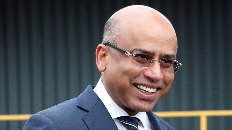 Liberty Steel&#39;s Sanjeev Gupta (file pic)