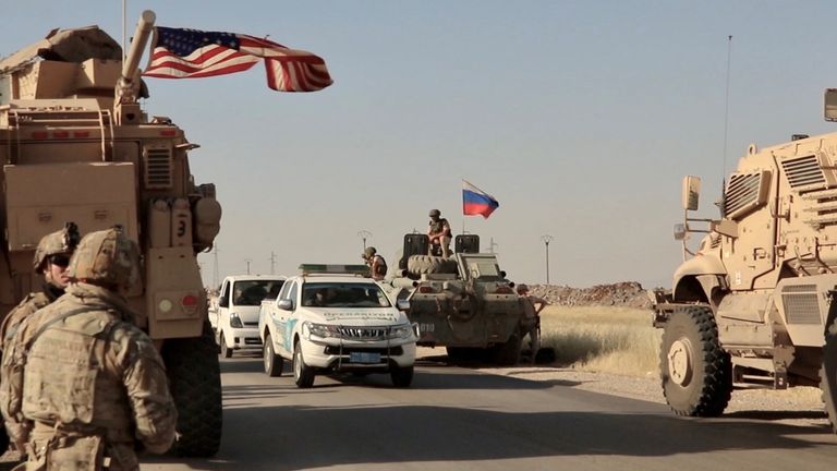 Le nord de la Syrie est le seul endroit au monde où les militaires russes et américains se frôlent