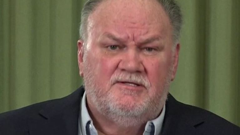 Thomas Markle reacts to the interview his daughter and her husband gave to Oprah Winfrey