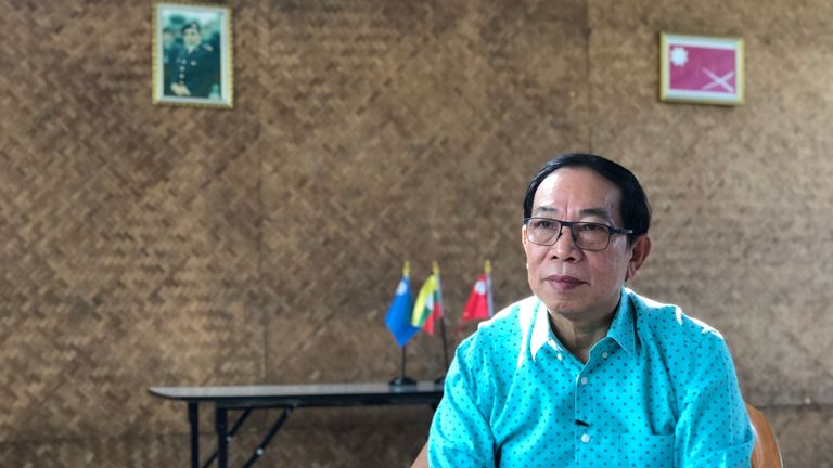 Lieutenant General Yawd Serk, a political and military commander in the country&#39;s Shan State