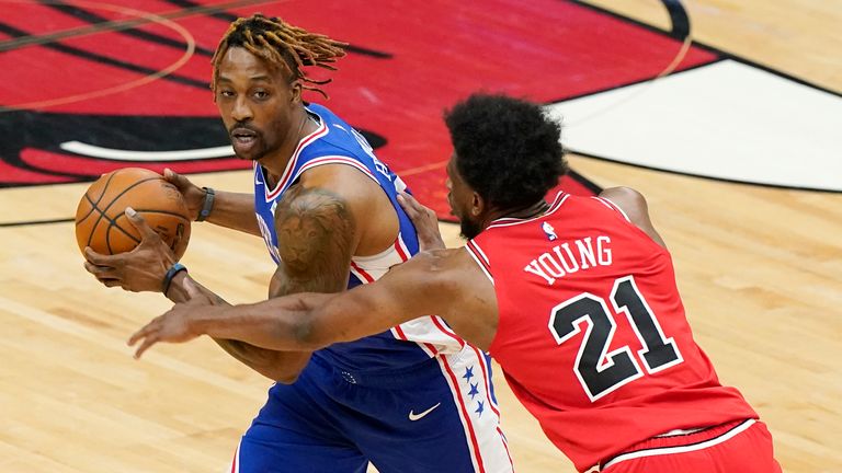 NBA Wk12: 76ers 127-105 Bulls