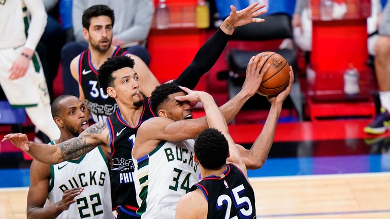 NBA Wk13: Bucks 109-105 76ers