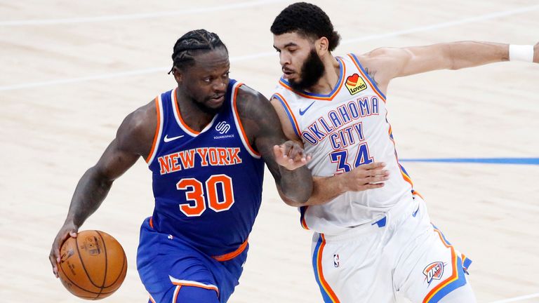 NBA Wk12: Knicks 119-97 Thunder