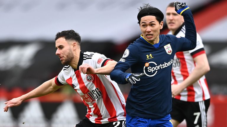 HT Sheff Utd 01 Southampton  Video  Watch TV Show  Sky Sports