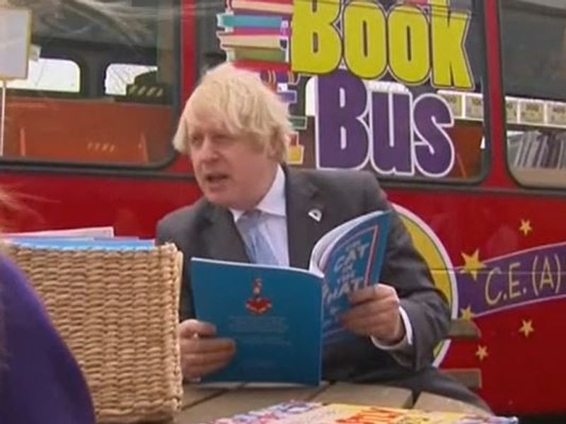 Boris Johnson Reveals Admiration For The Cat In The Hat Comes Back By Dr Seuss Offbeat News Sky News