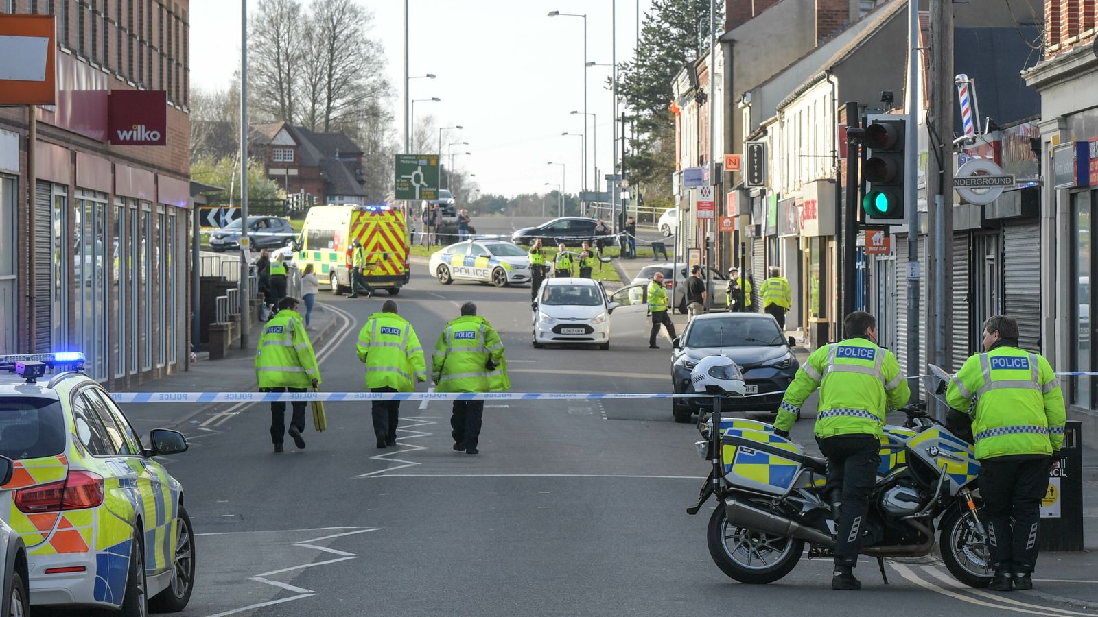 Two-week-old baby boy dies after pram hit by car on pavement in Walsall ...