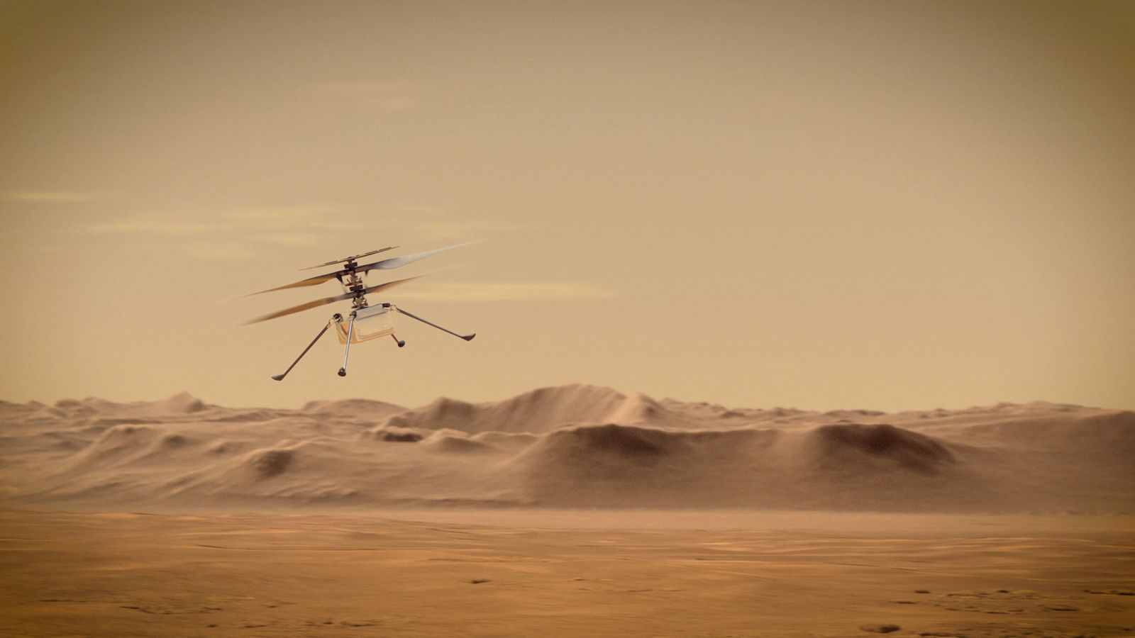 Мисията на хеликоптера Ingenuity на Марс приключи след повреда на роторната перка, казва НАСА