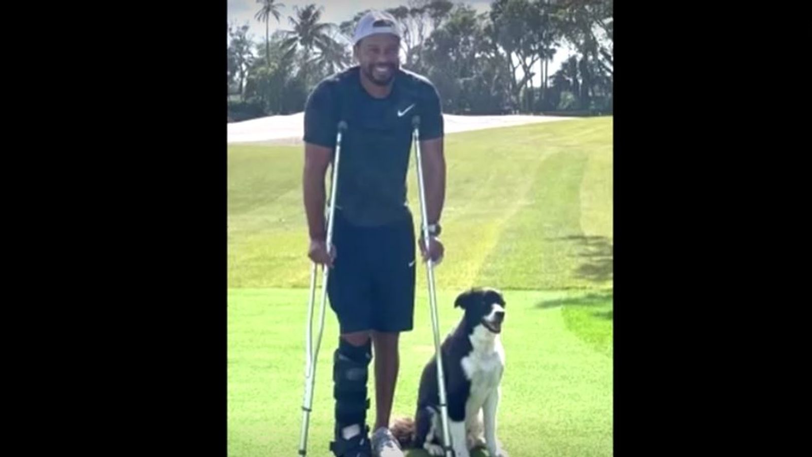 Tiger Woods shares first photo since car accident two ...