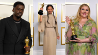 Daniel Kaluuya, Chloe Zhao and Emerald Fennell were among this year&#39;s Oscar winners. Pics: AP