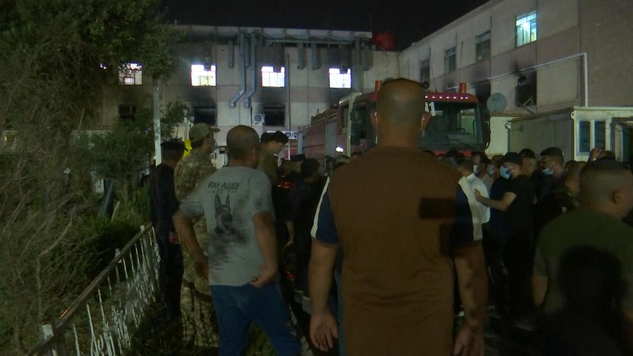 Iraq: Fire kills 82 patients at Baghdad hospital treating COVID ...