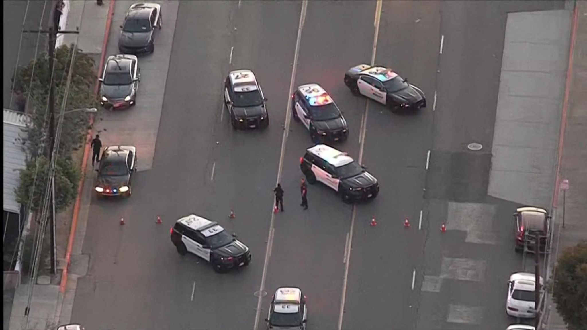 Child among four killed in shooting at office building in Orange