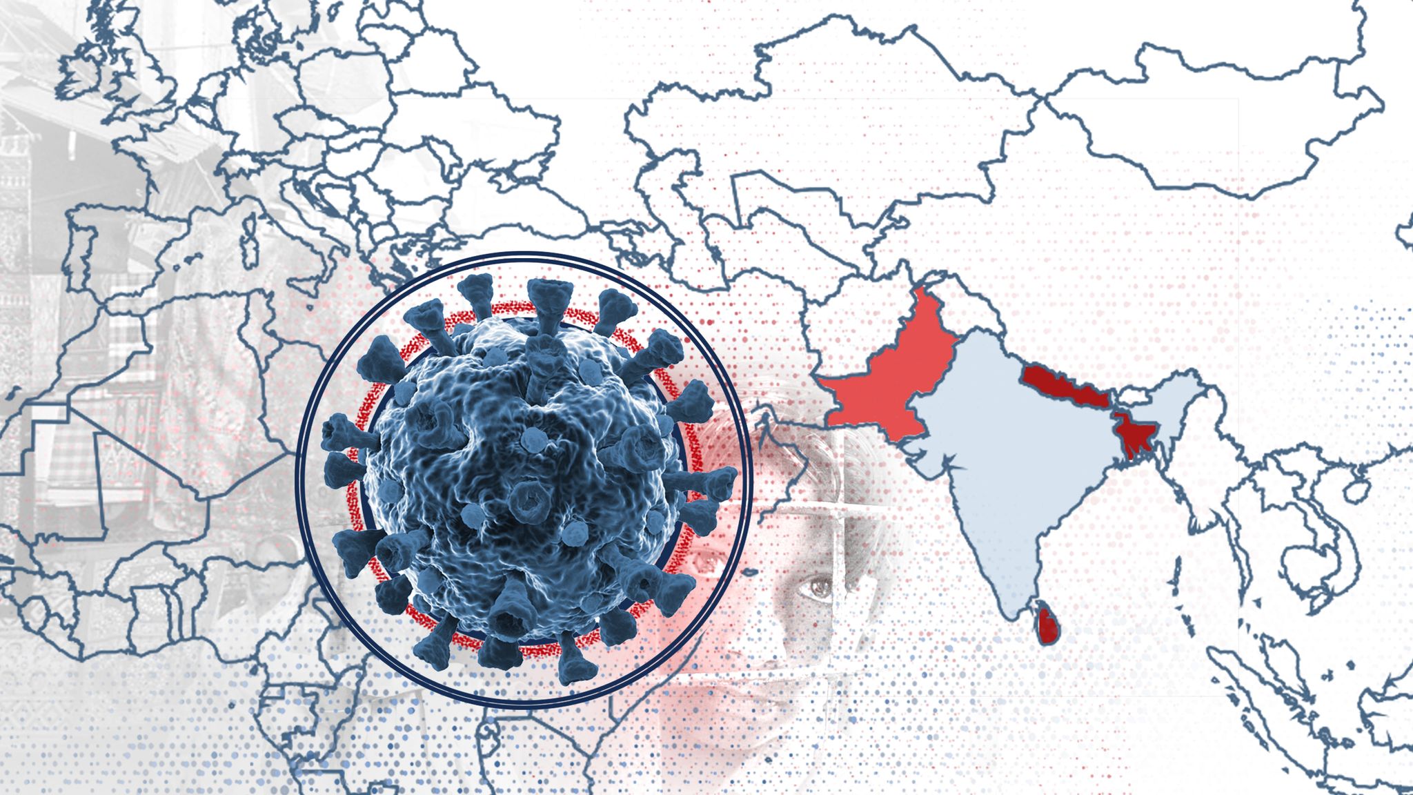 Covid 19 Is India S Coronavirus Crisis Spilling Into Neighbouring Countries World News Sky News