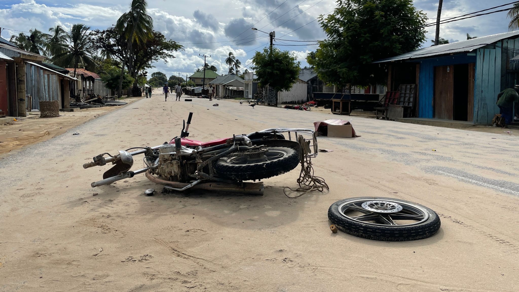 Mozambique: Bodies In The Street And Hospital Vandalised - Sky News ...