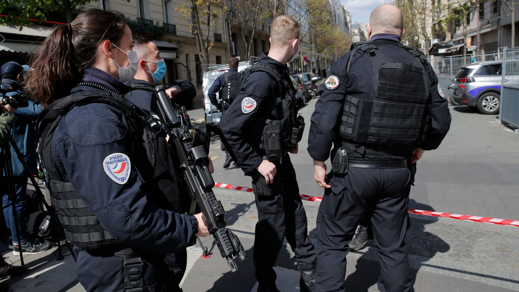 Paris hospital shooting: Police hunt hooded gunman after one person killed  in attack | World News | Sky News