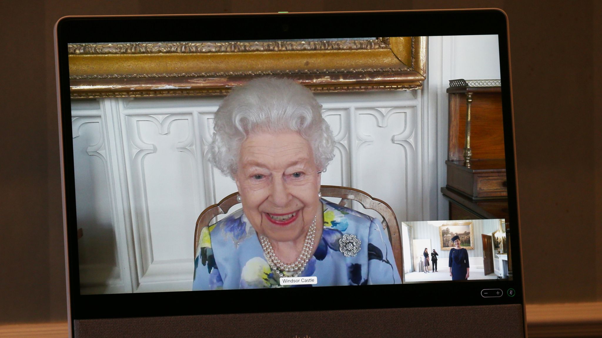 Queen makes first official appearance since Prince Philip's funeral