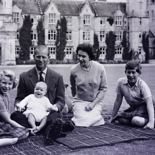 Touching family photos, royal tours and meeting presidents and popes - Philip's extraordinary life
