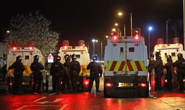 Petrol bombs and bricks hurled at police in third night of violence in Northern Ireland - Vimarsana News
