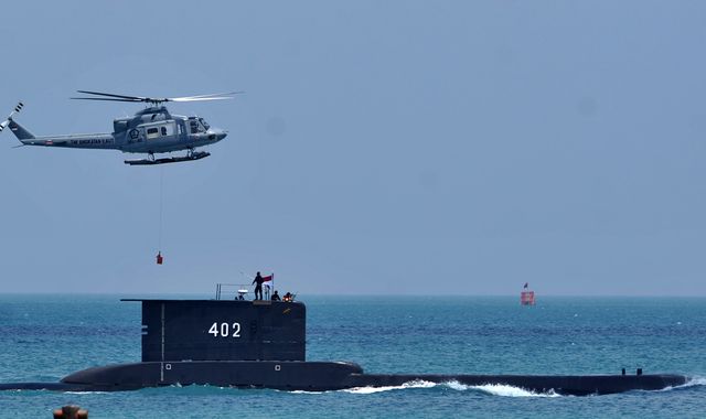 Indonesia submarine: Race against time to find vessel as crew oxygen due to run out - Vimarsana News