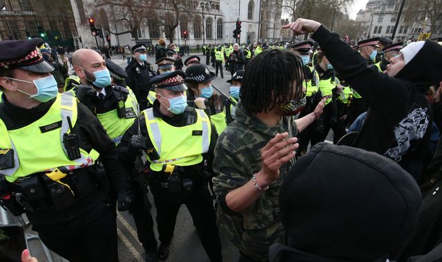 'Kill the Bill' protests: More than 100 people arrested at demonstration in central London - Vimarsana News