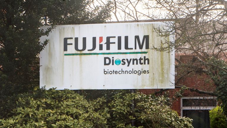 The Fujifilm Diosynth facility in Billingham, Stockton-on-Tees, which will be used as a manufacturing facility for the Novavax COVID- 19 vaccination. Late-stage trials for the vaccine suggest it is 89 percent effective in preventing coronavirus and it is now awaiting approval from the regulator for use in the UK. Picture date: Friday January 29, 2021.