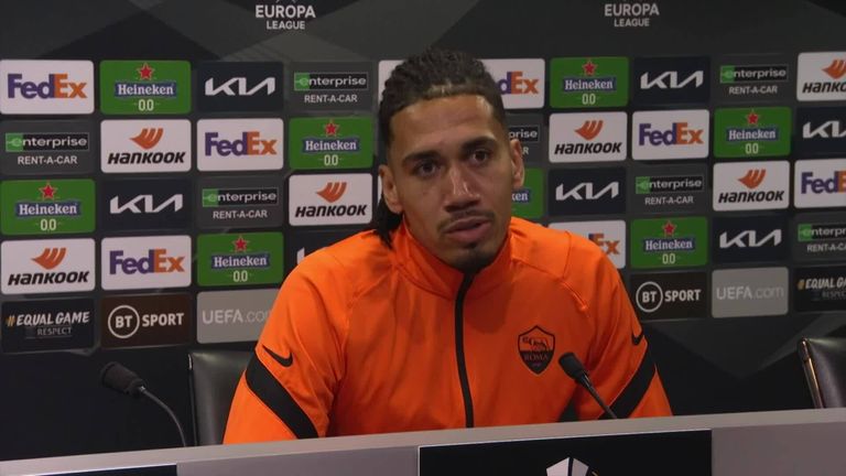 Roma's Smalling relishing Old Trafford return