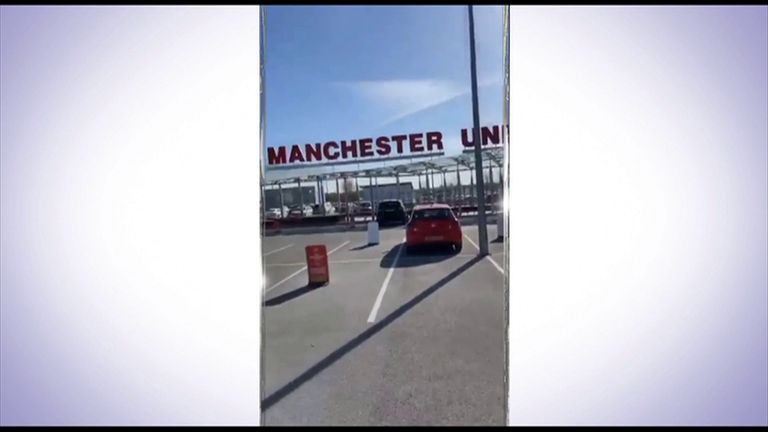 Fans break into Man Utd training ground in protest