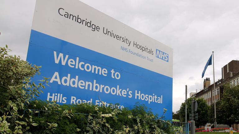 Addenbrooke&#39;s is the East of England&#39;s major trauma centre