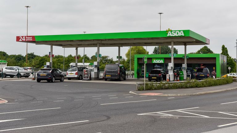An Asda petrol station in Sheffield. Pic: Asda
