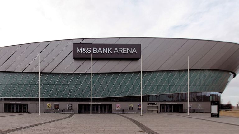 The comedy club had been due to put on a test event at Liverpool's M&S Bank Arena Auditorium. Pic: Rodhullandemu