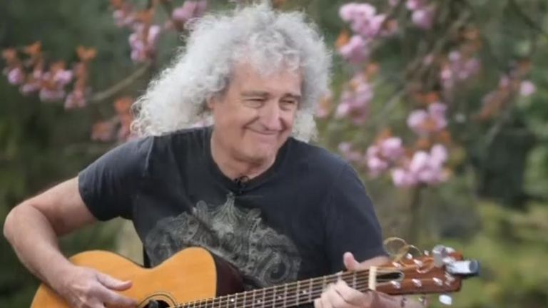 Dr Brian May opens up about his mental health