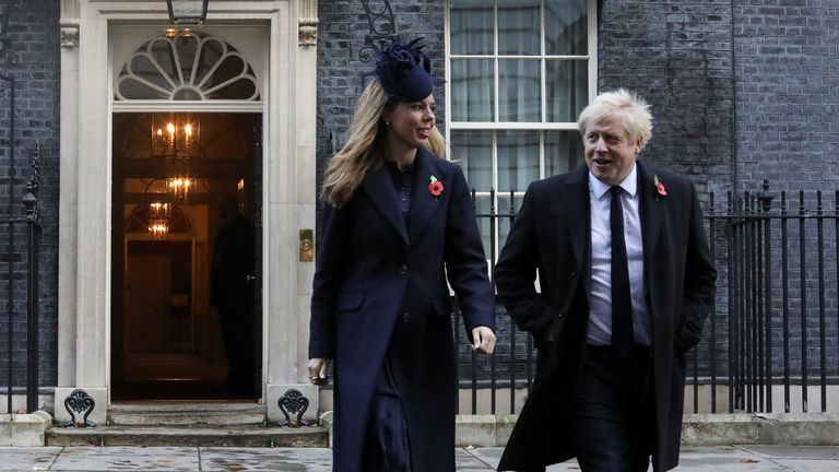 Carrie Symonds is said to be leading the refurb of No 11