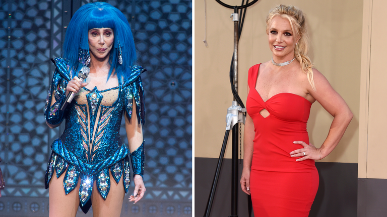 Cher has called on Britney Spears&#39; father to step back from his conservatorship role. Pics: Owen Sweeney/Jordan Strauss/Invision via AP