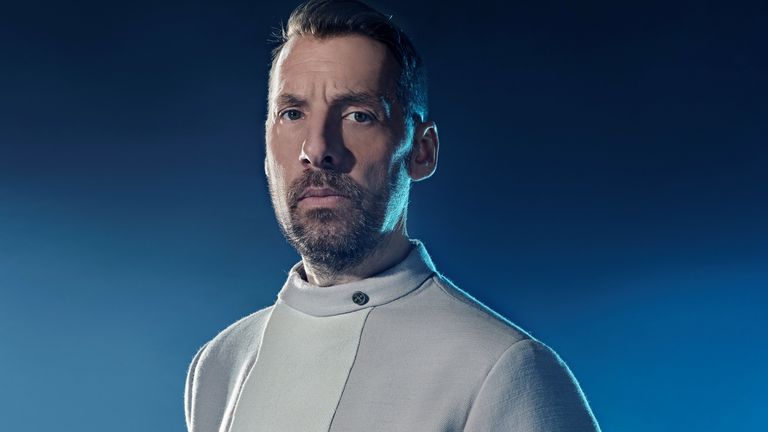 Craig Parkinson in Intergalactic. Pic: Sky UK