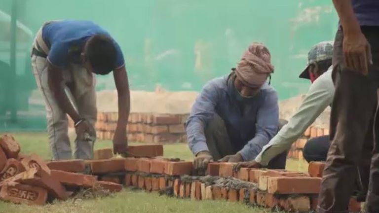 Workers are extending the crematorium to cope with the demand
