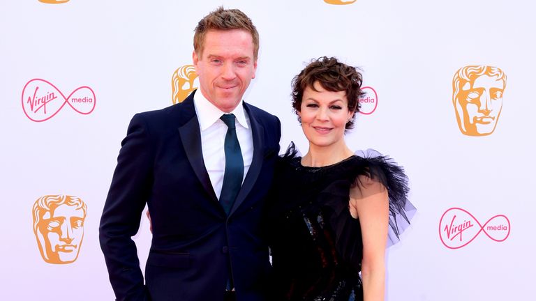 Damian Lewis et Helen McCrory 
