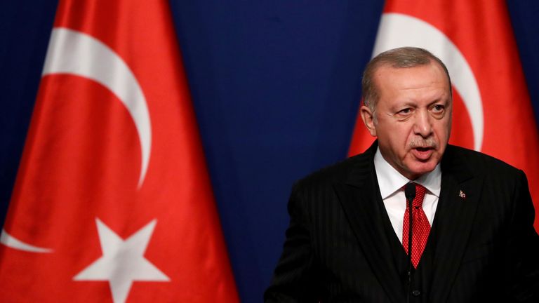 Turkey&#39;s President Tayyip Erdogan