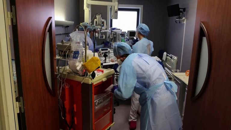 France&#39;s ICUs are close to being overwhelmed
