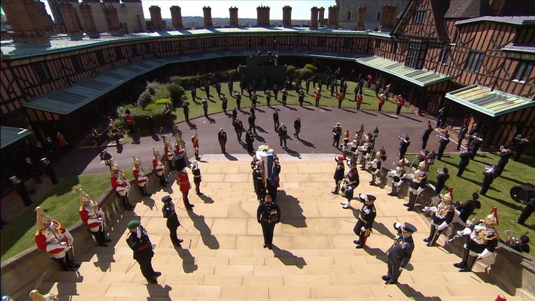 The Duke of Edinburgh was laid to rest at St George&#39;s Chapel