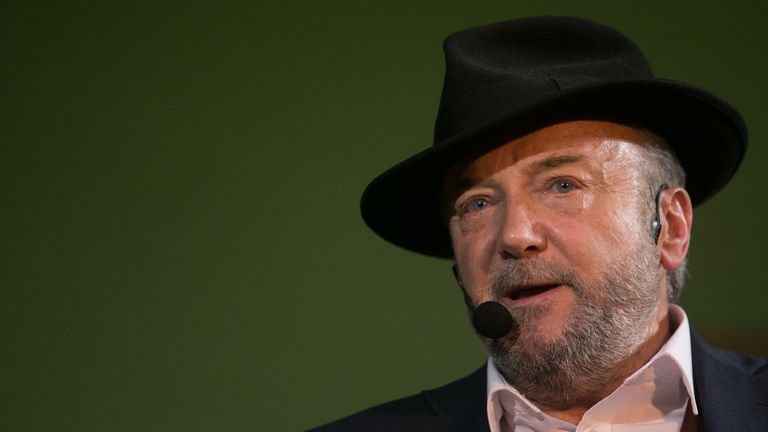 George Galloway se présente également aux élections