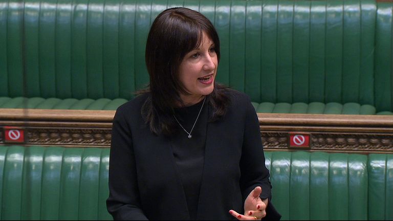 Rachel Reeves, Shadow chancellor of the Duchy of Lancaster questions the government over the David Cameron Greensill controversy