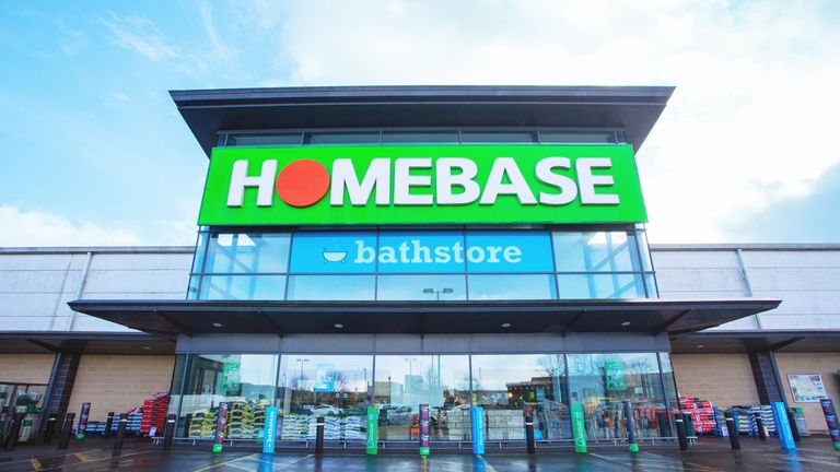 Homebase, Banbury store pictured in 2020. Pic: Homebase