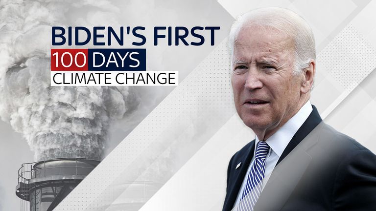 Joe Biden&#39;s first 100 days as US President