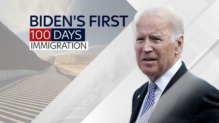 Joe Biden&#39;s first 100 days as US President