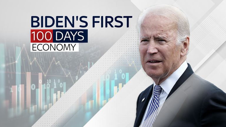 Joe Biden&#39;s first 100 days as US President
