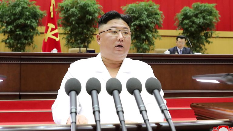 North Korean leader Kim Jong Un told party workers things have never been as bad as they are now in North Korea