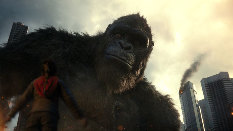Kong is quite literally one of Hollywood&#39;s biggest characters.... Pic: Warner Bros. Pictures and Legendary Pictures
