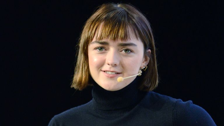 Maisie Williams, star of Game of Thrones, discusses taking her startup Daisie to the next stage during the TechCrunch Disrupt forum in San Francisco, California, U.S. October 3, 2019. REUTERS/Kate Munsch
